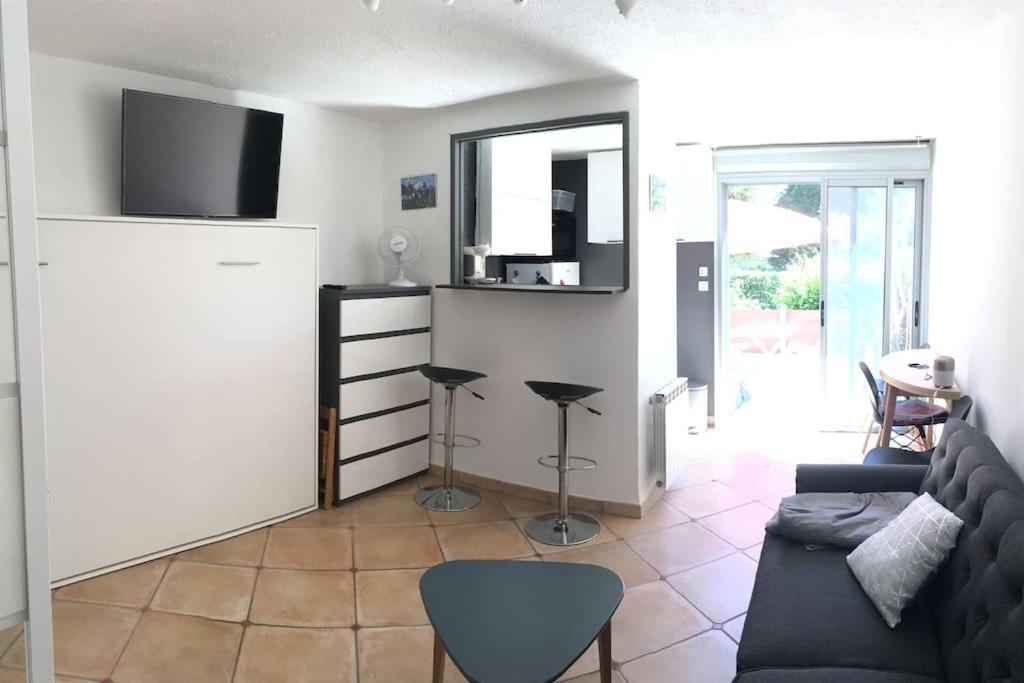 Cap Agde Studio-Cabine Jardin Clos, Port Et Plage Extérieur photo